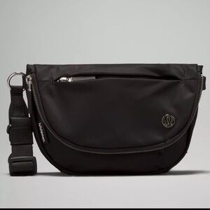 Lululemon All Night Festival Bag Micro 2L in Black and Silver
